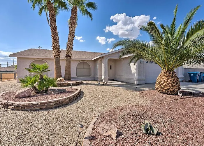 Temp-controlled Pool: Havasu Escape, Mtn View Holiday home *